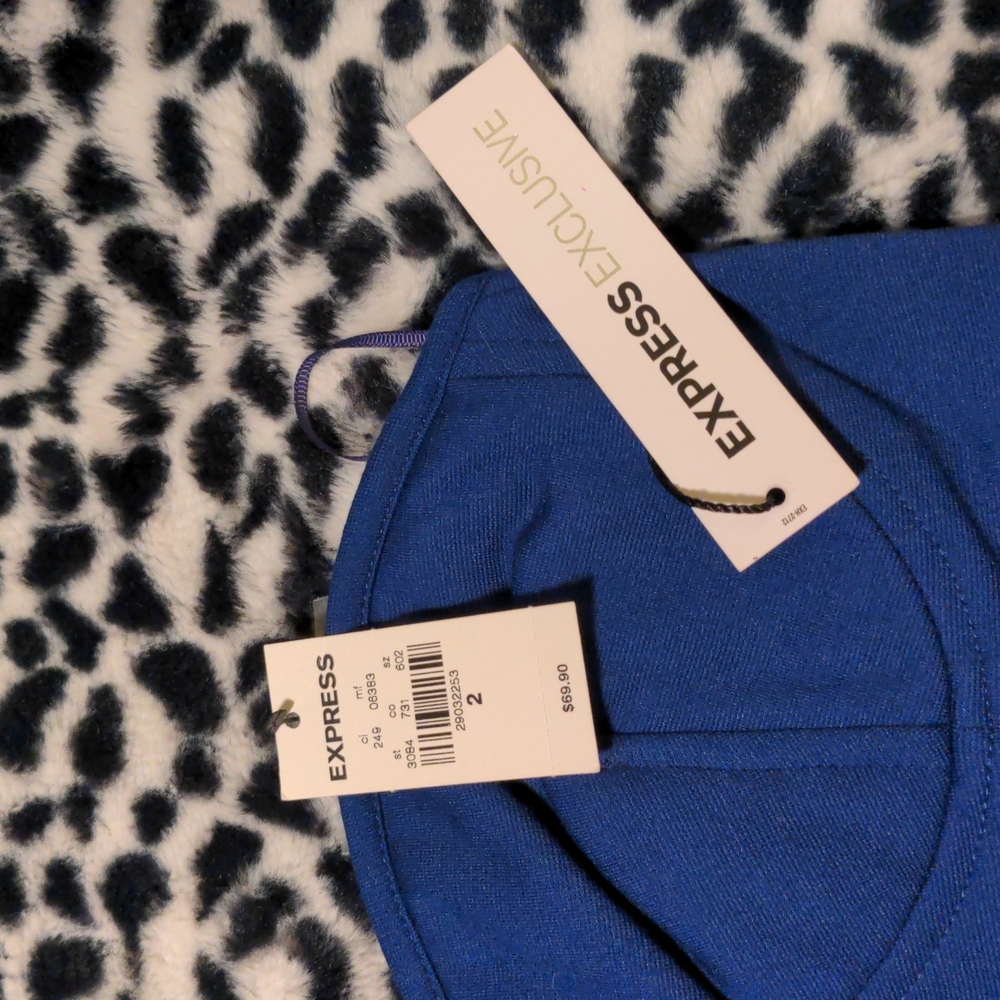 Express Strapless Mini Dress - Picture 2 of 6